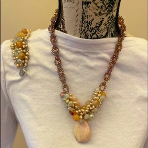 Matching Necklace and bracelet